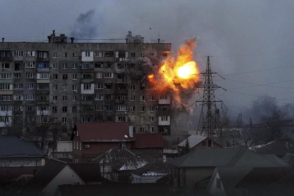 Ukraine says Russia shelled mosque; fighting rages near Kyiv